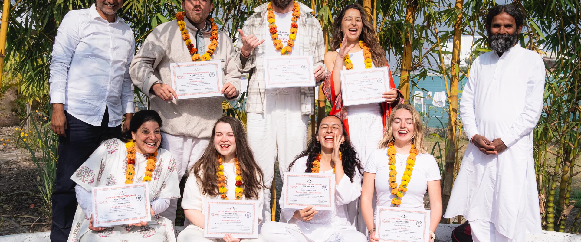 Yoga teacher training certification
